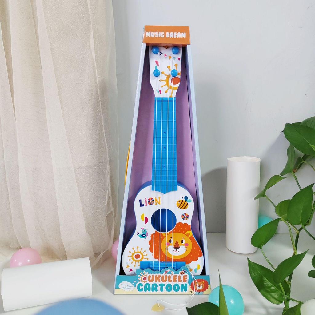 Ukulele per bambini: Mini Chitarra Giocattolo Musicale per Bambini e Bambine - Prima Strumento del Bambino Confezione Regalo