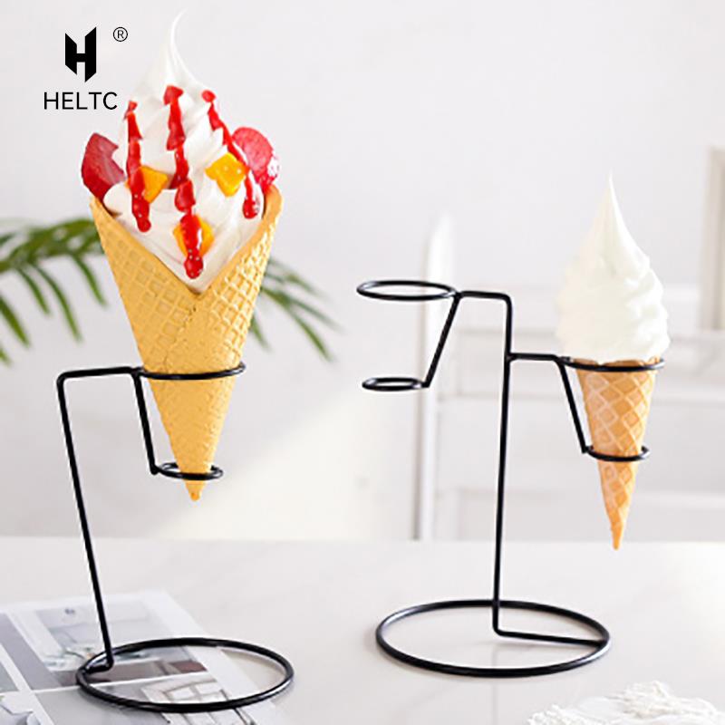 Eiswaffelhalter Display Ständer Popcorn Wiederverwendbar Restaurant Sushi Snack Dessert Süßigkeitenladen Party Geburtstag Hochzeit Lebensmittel Basis