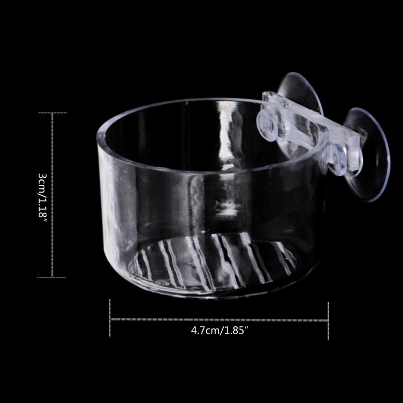 Fischfütterungsbecher Rote Wurm Fütterung Aquarium Futterkegel-Becher mit Saugnapf Aquarium Fütterungsbecher Fütterungsbecher