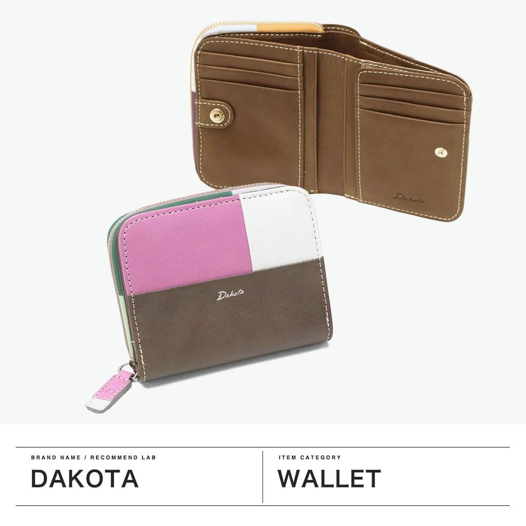 Carteira Dobrável Dakota Brocco 0032071 Cinza/Rosa