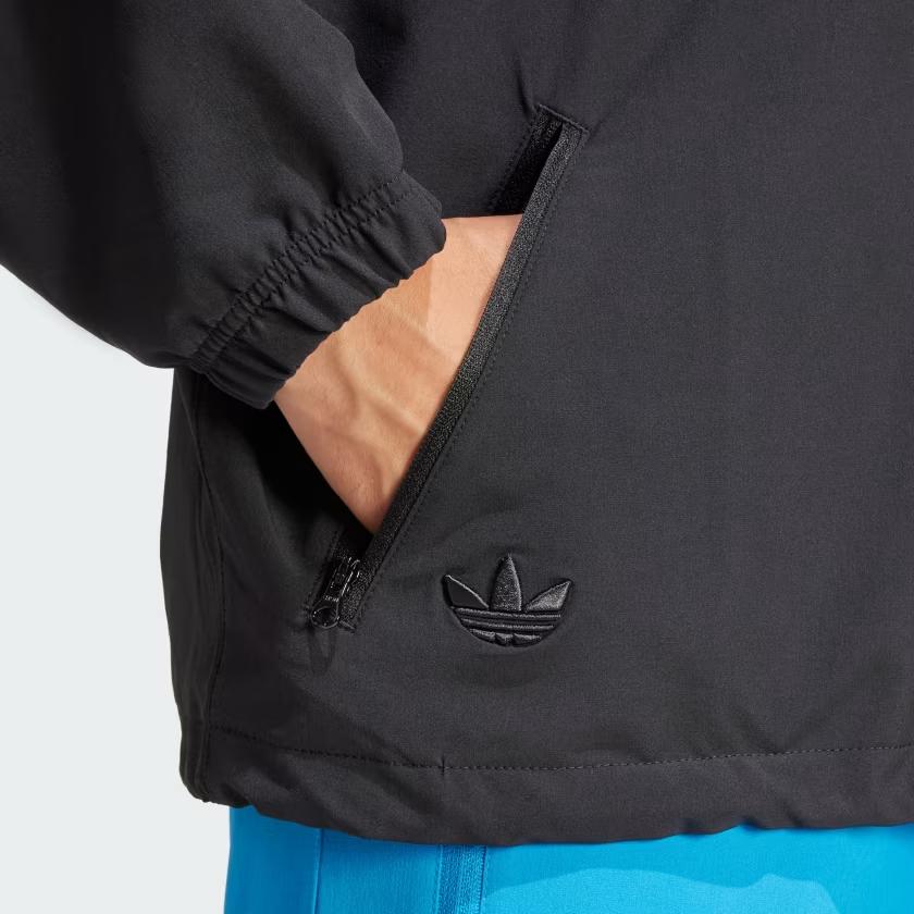 Adidas Originals Street Neuclassics Track Top Bunda s dlouhým rukávem Pánská bunda Černá IS2818