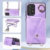 Luxury Flip Wallet Leather Case for Samsung Galaxy A12 A13 A14 A15 A22 A32 A52 A72 Phone Cover with Ring Holder