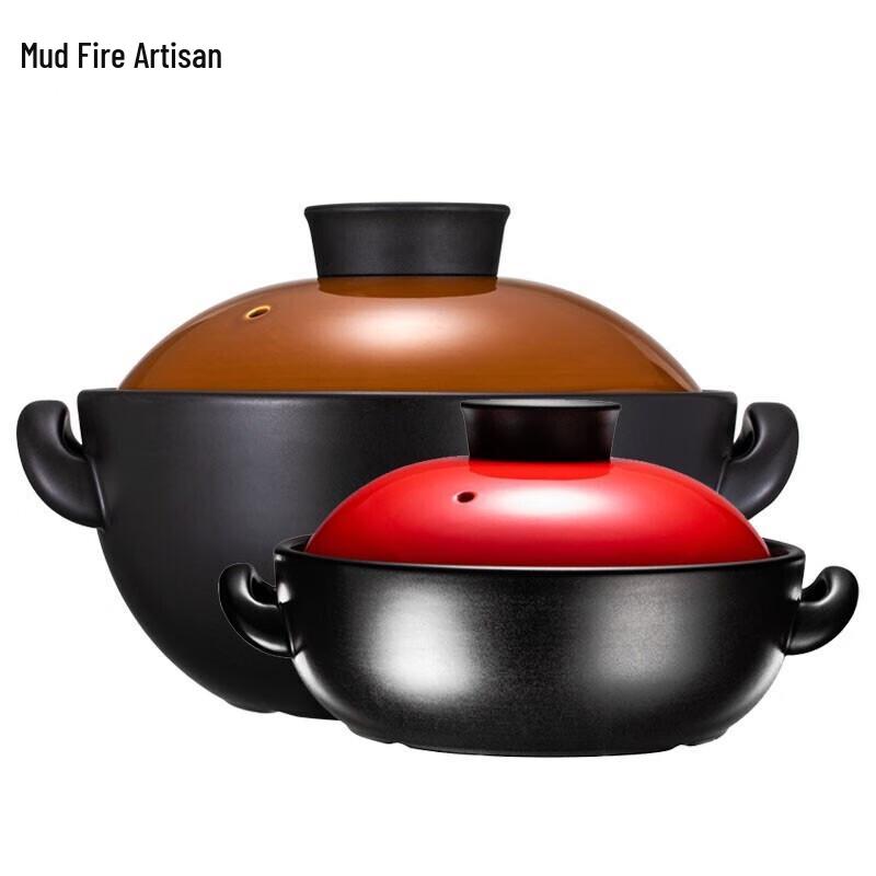 

Ni Huojiang Ceramic Stew Pot Set