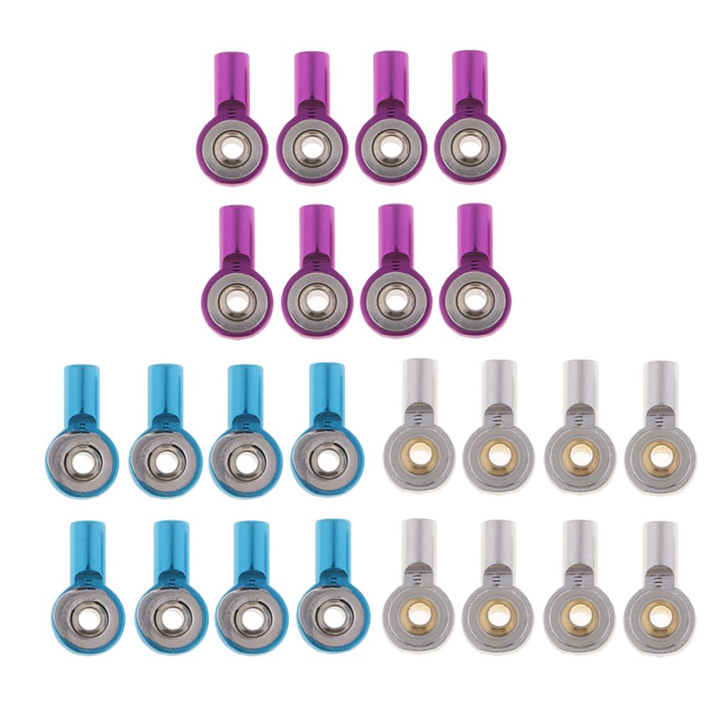 8pcs Steering Tie Rod Ball Joint for 1/10 RC Redcat HSP HPI Axial