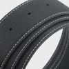 Versatile Men's 3.8cm Double-Sided Pure Cowhide Belt (Head Not Included)