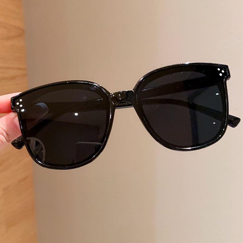 Children'S Uv Protection Black Sunglasses Boys Outdoor Beach Shading Black Frame Glasses Girls Sunglasses