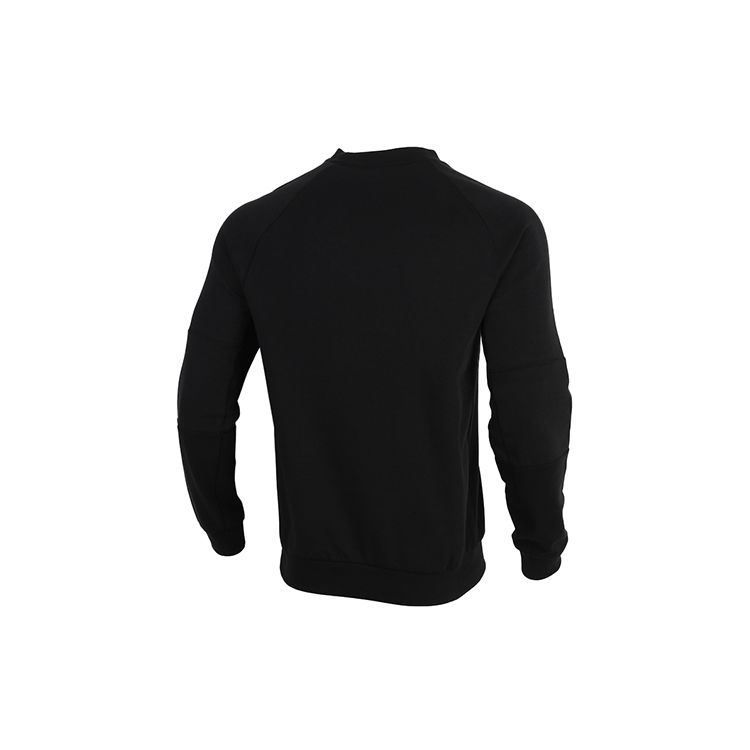 Nike Casual Running Training Crew Neck Sweatshirt Men Tops Black CU4474-010