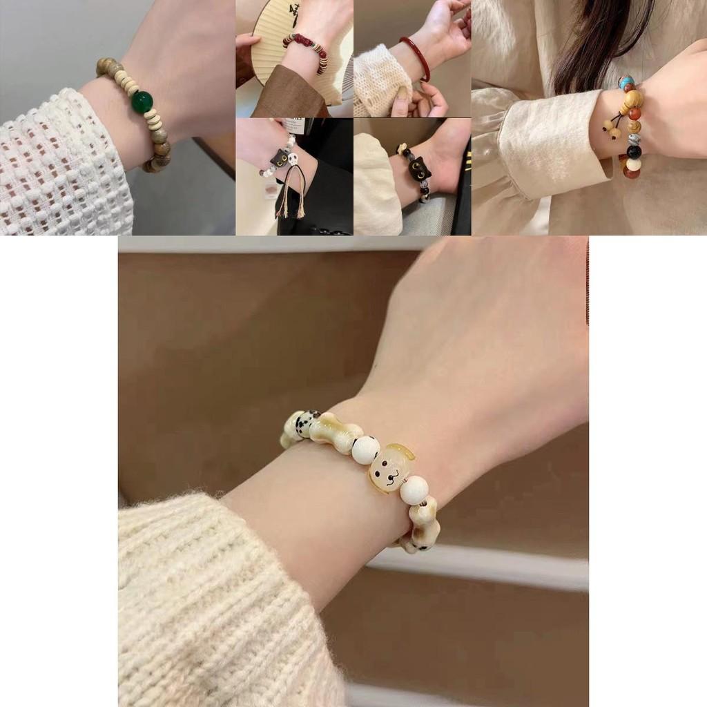 Colorful Vintage Style Ceramic Bracelet For Couples Fashionable And Unique Design