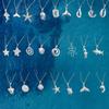 Fashion 1pc Stainless Steel Starfish Shell Conch Sea Turtle Fish Tail Pendant Necklace Marine Animals Necklace Women Girls Gift