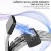 Magnetický řemínek pro Samsung Galaxy Watch 8 Classic 46mm Silikonový Sportovní Prodyšný Correa Náramek Galaxy Watch 8 44mm 40mm Řemínek