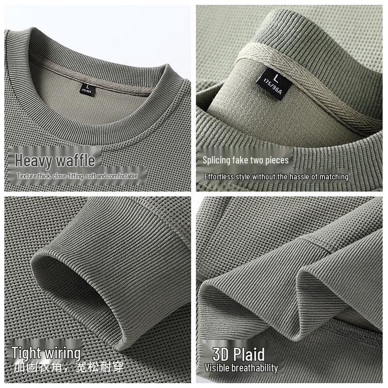 Jeep Spirit Men's Round Neck Long Sleeve Sweatshirt