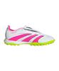 Adidas Predator League Futsal Folding Tongue TF Footwear Lemon Size Cm Shoes, NSW43, White/Lucid Pink/Lucid (JS0385), 25.5