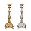 European Elegant Candle Holder Stand Candelabra Romantic Candlelight for Wedding Restaurant Centerpiece Tabletop Decor
