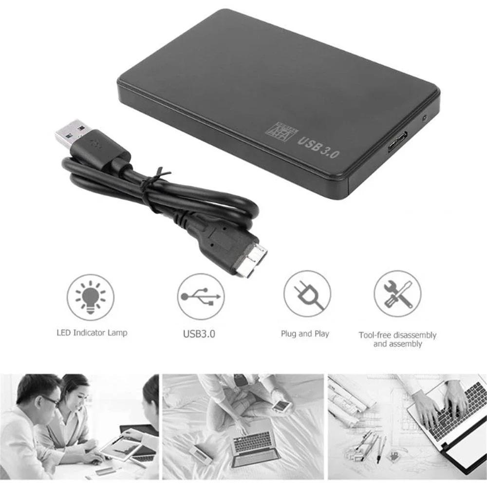 2.5’ SATA USB3.0 hard drive enclosure mobile hard drive enclosure (for SSD external storage hard drive enclosure)