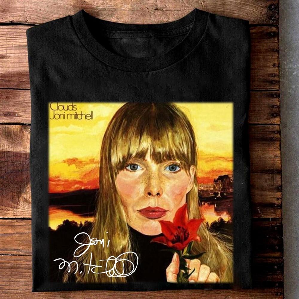 New Rare Joni Mitchell Face Vintage Shirt Gift Family Unisex S-235XL Shirt Unisex T-Shirt S