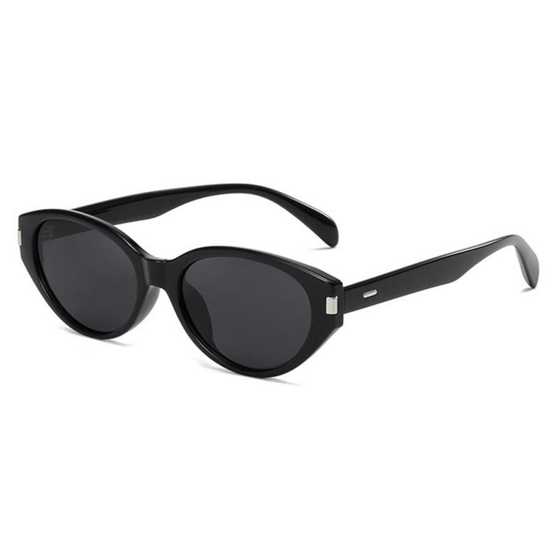 Fashion Sunglasses Korean Style Small Frame Cat Eye Popular Sunscreen Shades For Men And Women -0.5 -1.0 -1.5 To -6.0