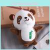 Cute Panda Plush Key Accessory Charming Soft Toy For Bags And Keys 12cm
