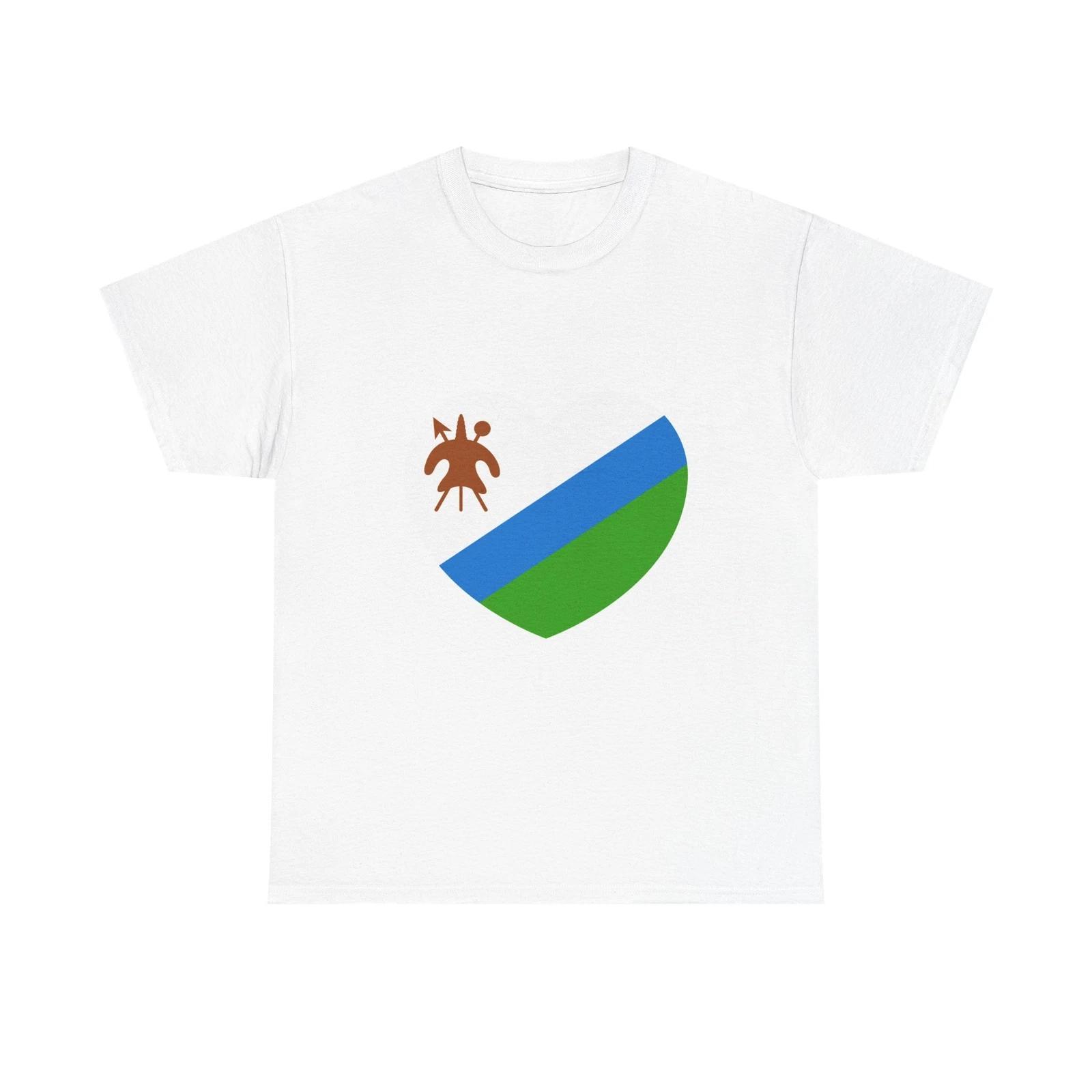 Heart Flag of Lesotho 1987-2006 - T shirt L