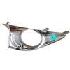 Left Right Car Front Bumper Fog Light Cover For TOYOTA CAMRY 2012 2013 2014 Auto ABS Chrome Fog Lamp Hood