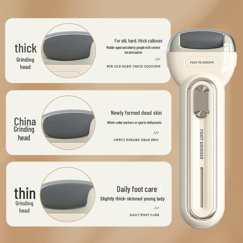 Electric Pedicure Device: German Foot Grinder for Removing Dead Skin, Calluses, and Cuticle Care for Beautiful Feet