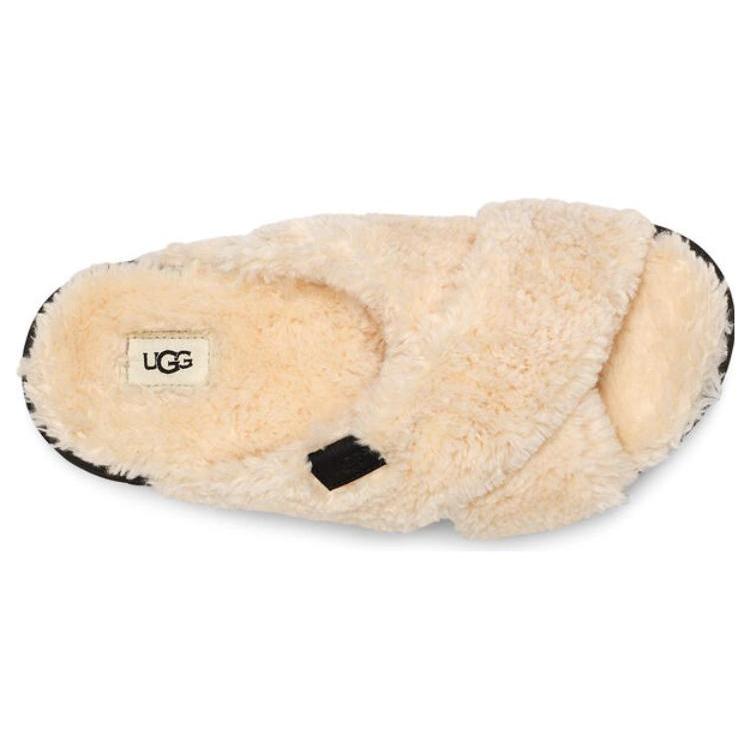 UGG Fuzz Sugar Cross Slides 1135131-NBLC