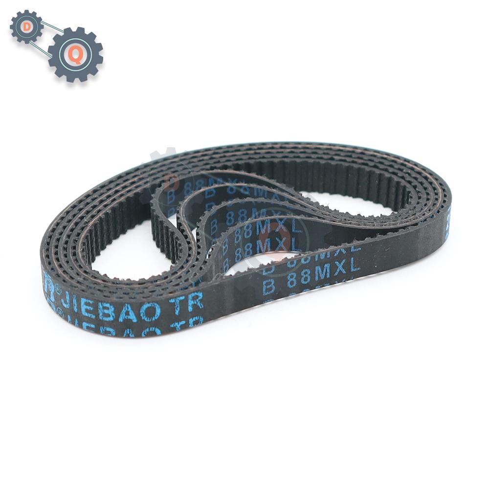 B134MXL To B192MXL MXL Timing Belt Tooth Pitch 2.032mm MXL Rubber Belt Width 4.8/6/10/12.7mm MXL Belt For CNC Synchronous Belt