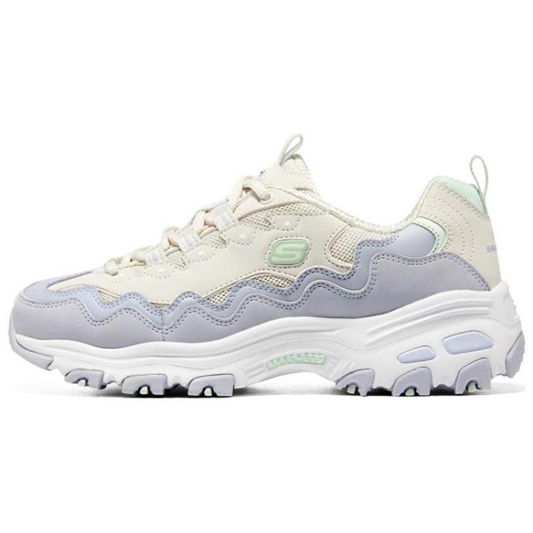 (WMNS) Skechers D LITES 1.0 White Purple Women s 149792-WPW EU 37