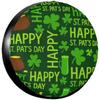 St. Patrick's Day Spare Tire Cover Waterproof Polyester Wheel Protector for RV SUV Truck Camper