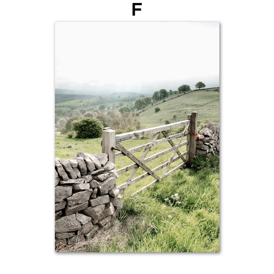 

Природа лимона горы степные листья настенная живопись на холсте плакаты на скандинавскую тему и принты настенные панно для гостиной весенний декор A4 21X30cm No Framed