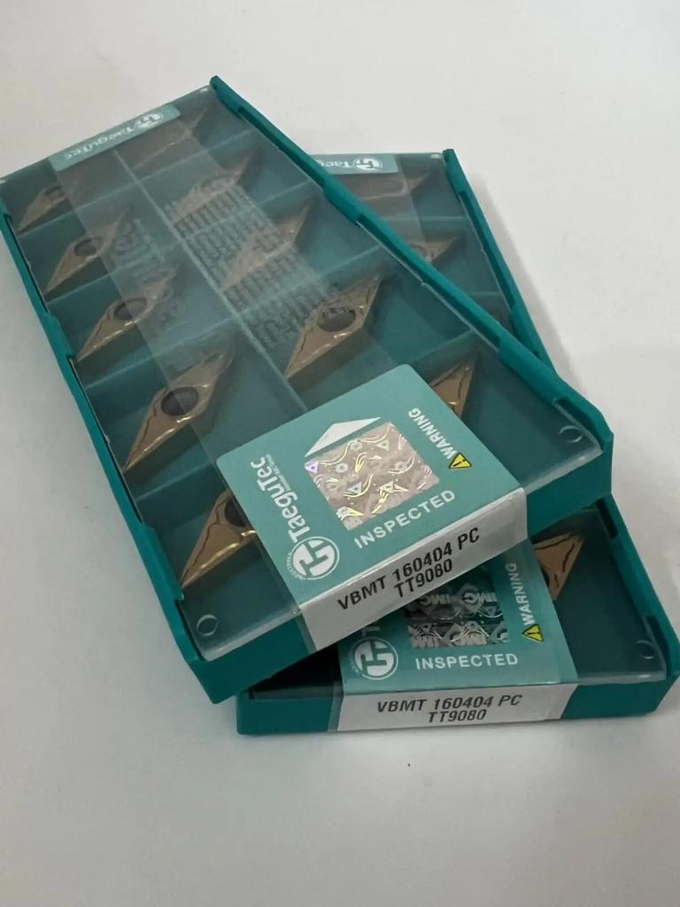 TaeguTec / VBMT160404PC TT9080 /Original genuine CNC alloy blade 10 PCS