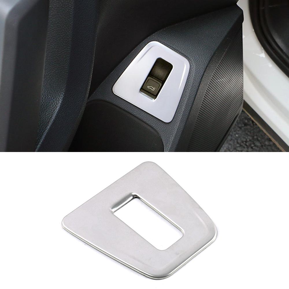 

Для Volkswagen VW Tiguan MK2 2017-аксессуары для интерьера из нержавеющей стали, центральная консоль, матовое серебро, украшение Style E