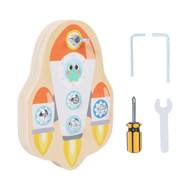 Kids Educational Wooden Screwdriver Toy: Hands-On DIY Assembly Gift