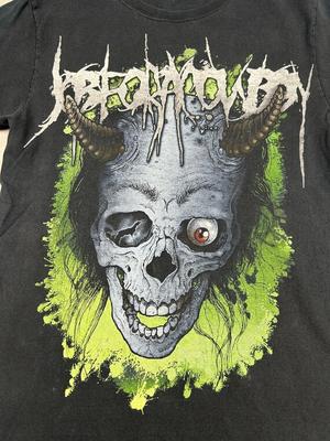 Vtg Job for A Cowboy Death Metal Band Skeleton Rock Tshirt PNA_071FREE SHIPPING