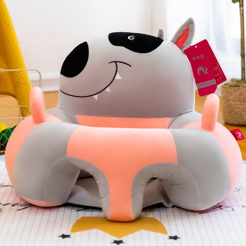 Filled Cartoon Animal Plush Kids Chair Whales Mice Anti Fall Newborns Toddler