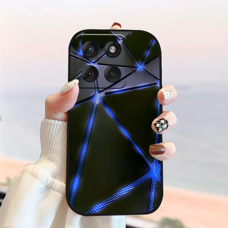 For Motorola Edge 60 Fusion 5G Case XT2503-4 Silicone Soft TPU Phone Cover For Moto Edge60 Fusion Cute Panda Protector Cases
