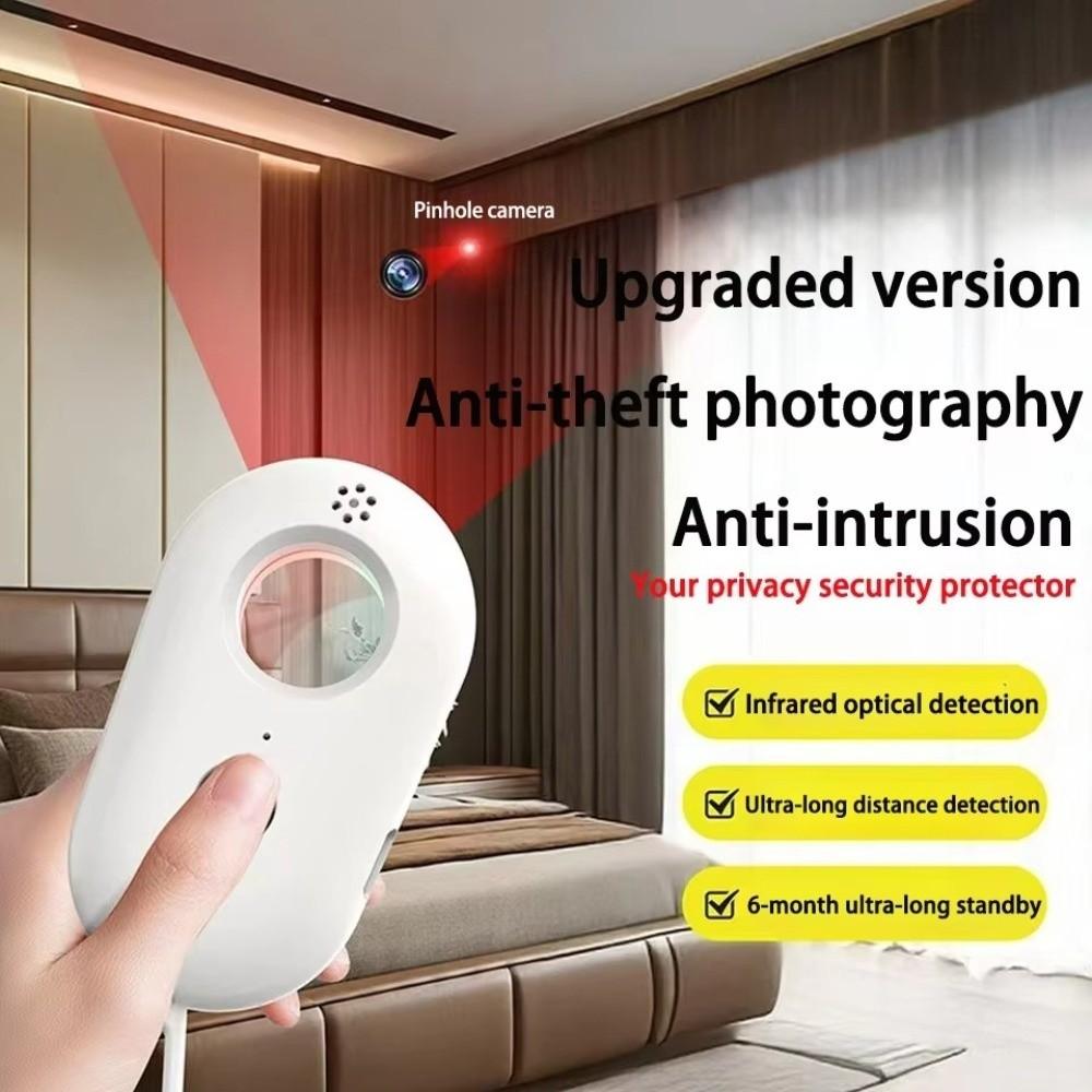 LED Light Anti-Peeping Camera Detector Security Alarm Lens Detect Gadget  Security Protection