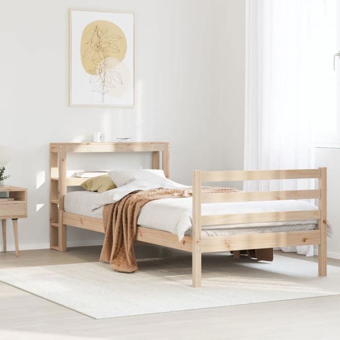 VidaXL Bed Frames Without Mattress 90x200 Cm Solid Pine Wood 3305820