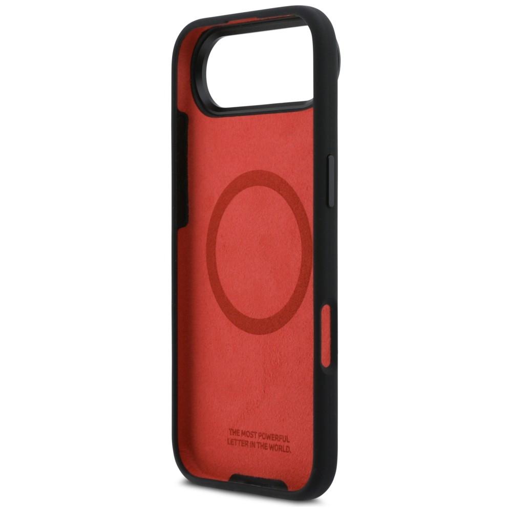 BMW M Silicon Horizontal Line MagSafe Case for iPhone Air Black
