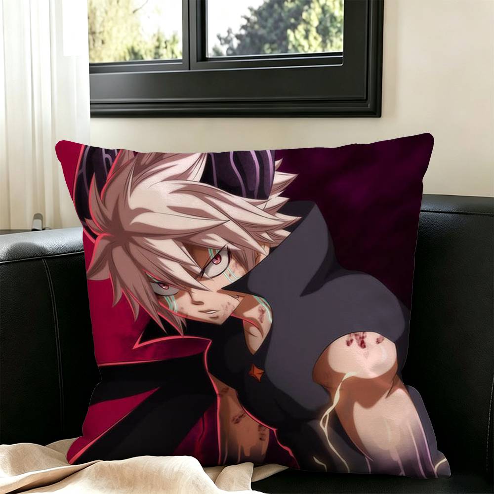 EDENS ZERO anime Pillow Case Square Double-Sided Sofa Cushion Cover Bedroom Bedside Pillow