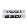 Chrome Glossy Black 3D For BMW Lettering 1 2 3 4 5 6 7 Series Car Body Rear Trunk Emblem Badge Sticker Emblem Accessories KGT4
