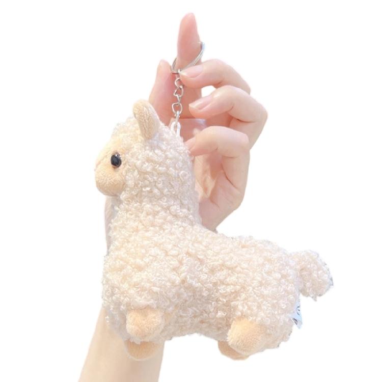 Mini Alpacas Themed Key Ring Cute And Practical Addition To Your Essential Lightweight Keychain Accessory