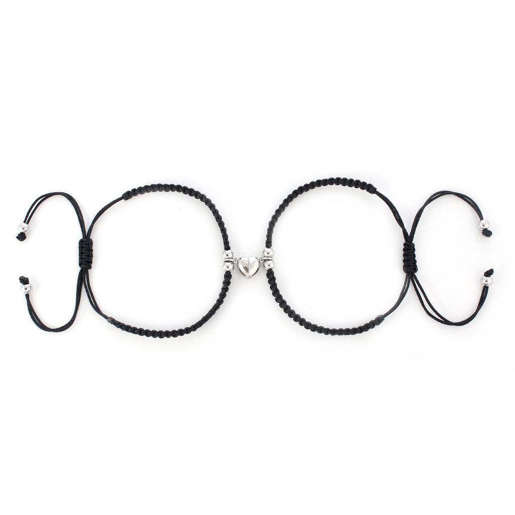 2022 Hand-Woven European & American Magnetic Couple Bracelets - A Pair of Unisex Accessories