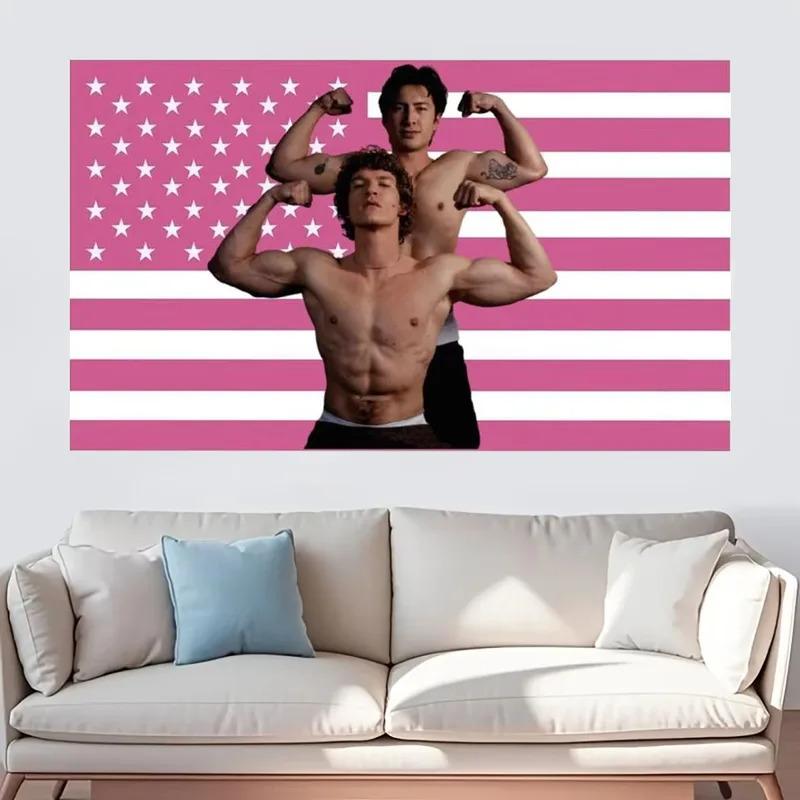 VIKAMA Vintage Game Day Tapestry Retro Sports Theme Flag Heated Competition Wall Hanging Bedroom Dorm Home Wall Decor Art