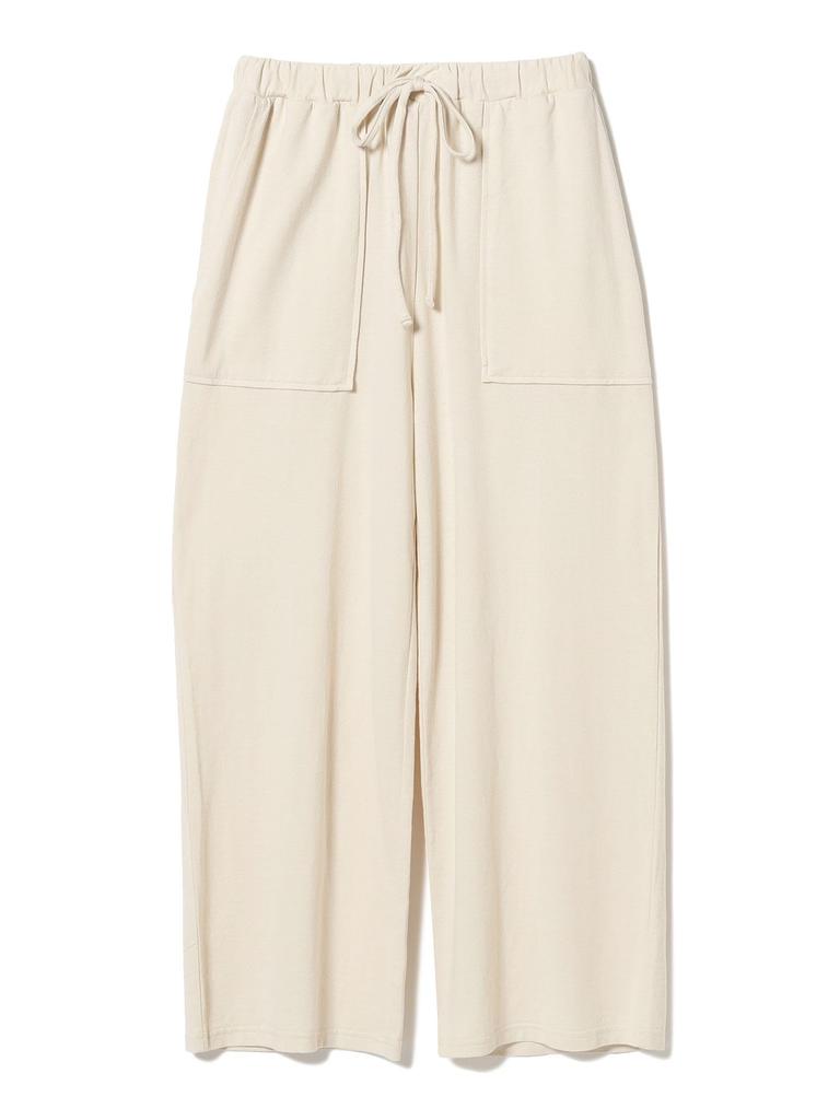 B:MING by BEAMS Women's NATURAL S Easy Pants with a Satin Texture