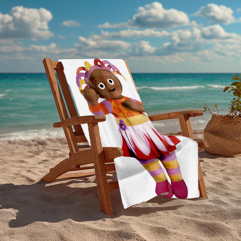 In the Night Garden Fashion Beach Towel: Ideal for Summer Adventures Soft, absorbent and quick drying suitable for swimming and bathing