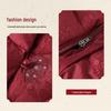 Red Spring Festival Winter Jacket for Mothers – Stylish, Warm, Cotton-Padded Outerwear for Middle-Aged and Elderly