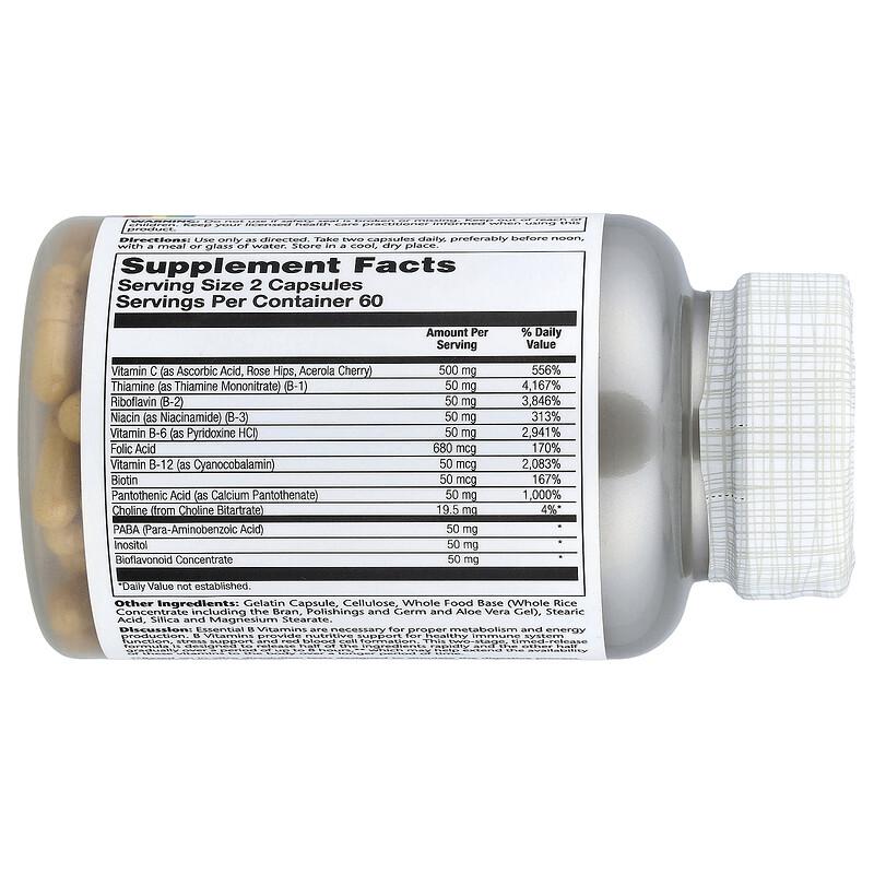 Timed Release B-Stress AM™, 120 Capsules
