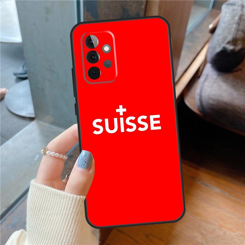 

Швейцария Швейцарский флаг Чехол Для Samsung Galaxy A06 A14 A56 A36 A26 A16 A54 A34 A12 A32 A52 A13 A33 A53 A15 A35 A55 Samsung A22 5G