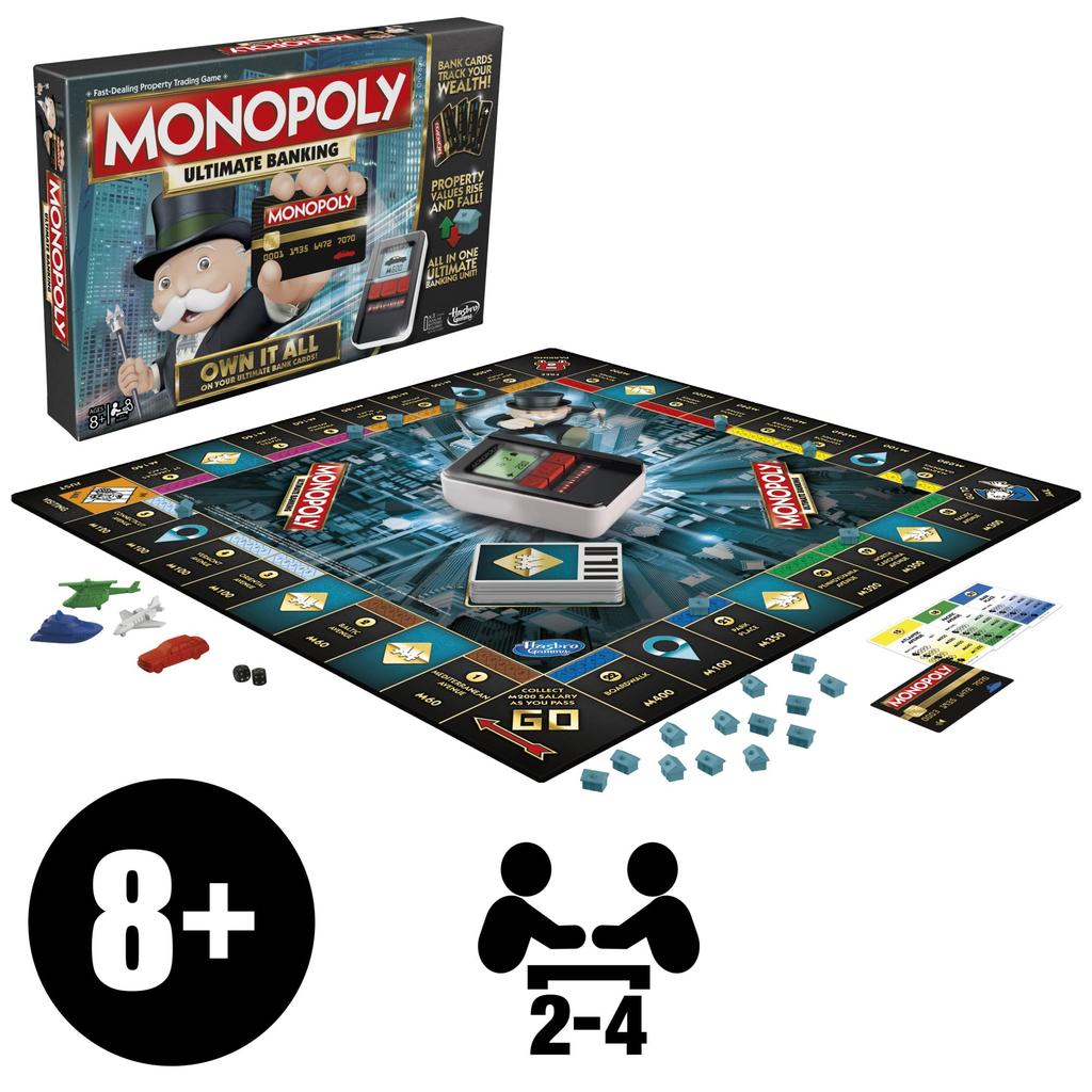 Monopoly Ultimate Banking Edition English Version Game [Used]