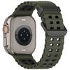 Ocean Silicone+Metal Buckle Strap For Apple Watch Band Ultra 3/2 49mm Sport Bracelet iWatch 11 10 9 8 7 6 SE 46mm 45mm 44mm Belt